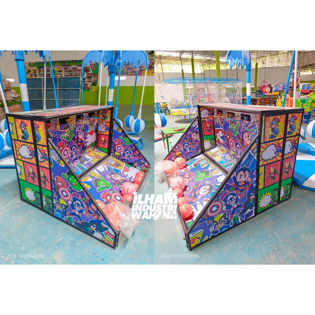 mainan anak basket goyang