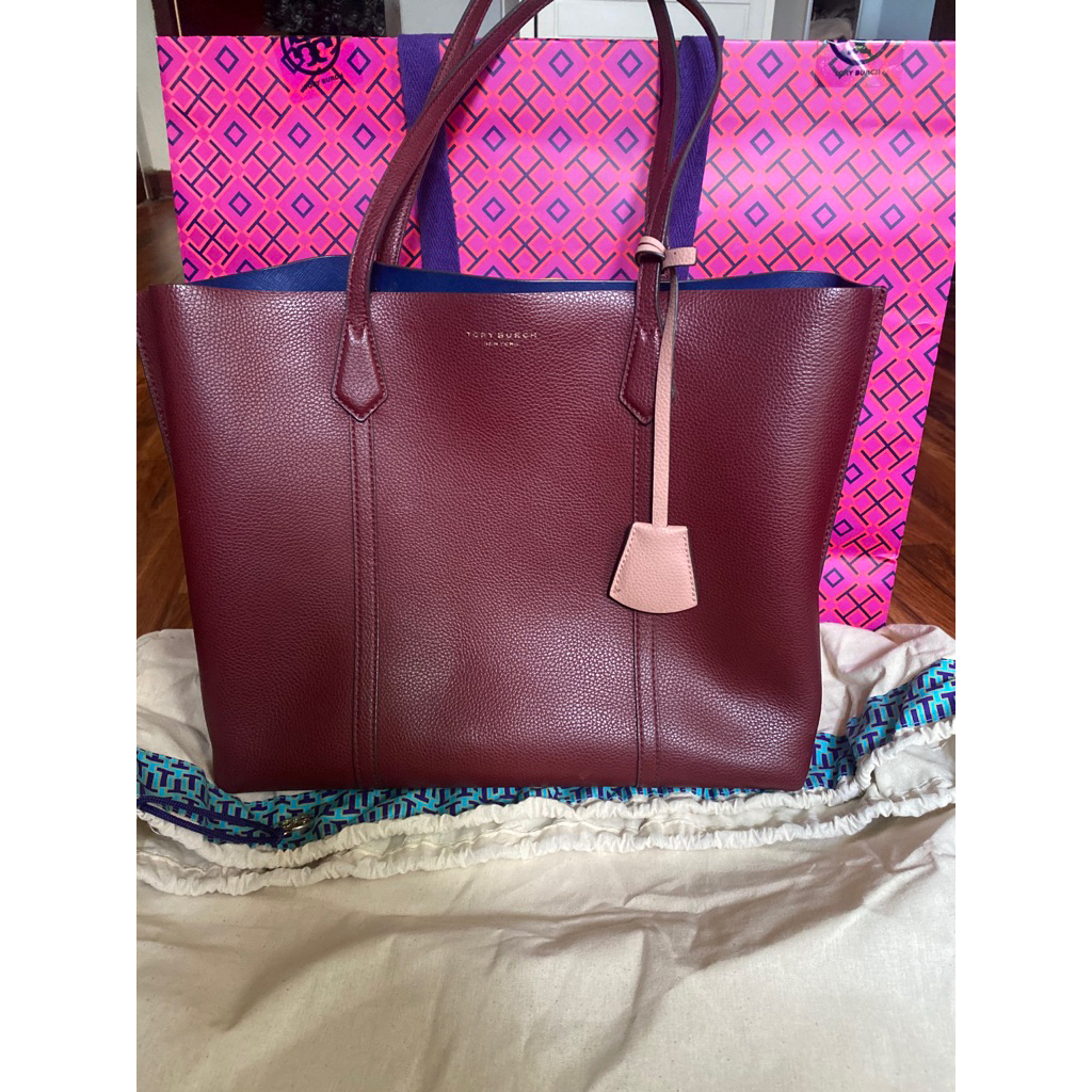 tory burch perry tote bag