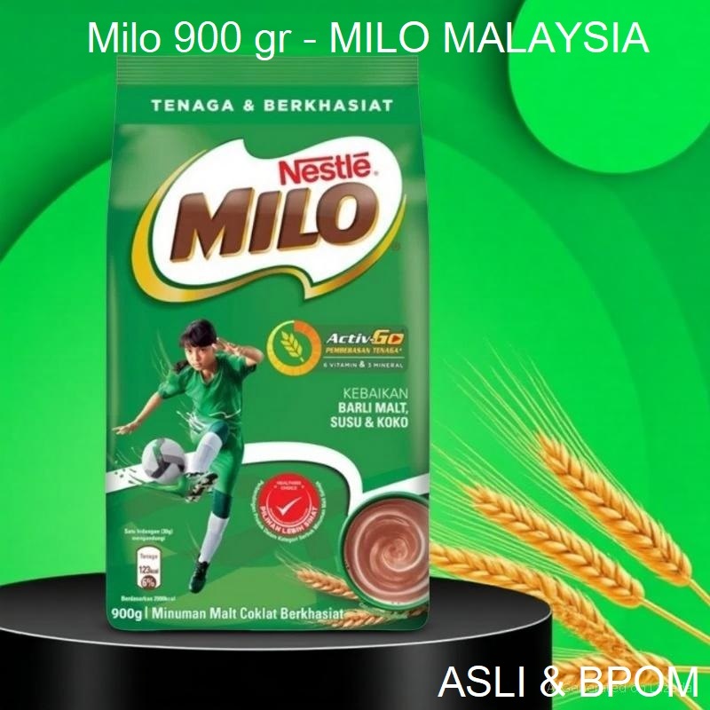 

NESTLE MILO Activ-Go Import Bubuk Coklat Import Milo Malaysia Milo Barli Malt Susu Koko Cocoa