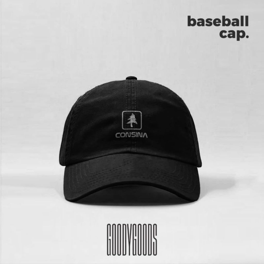 TOPI BASEBALL CAPS TOPI CASUAL PRIA WANITA PREMIUM ORIGINAL LOGO CONSINA