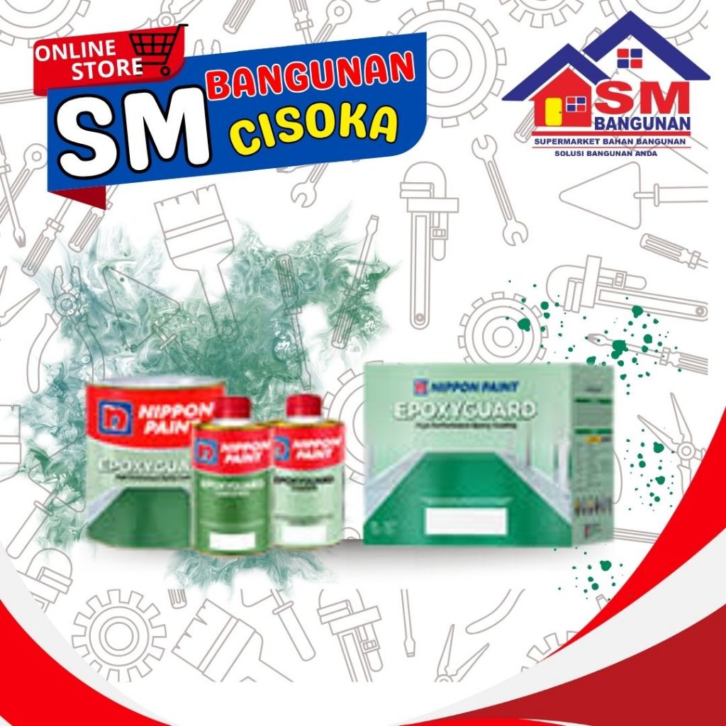 NIPPON PAINT EPOXY GUARD CAT LANTAI SERBA GUNA READY MIX