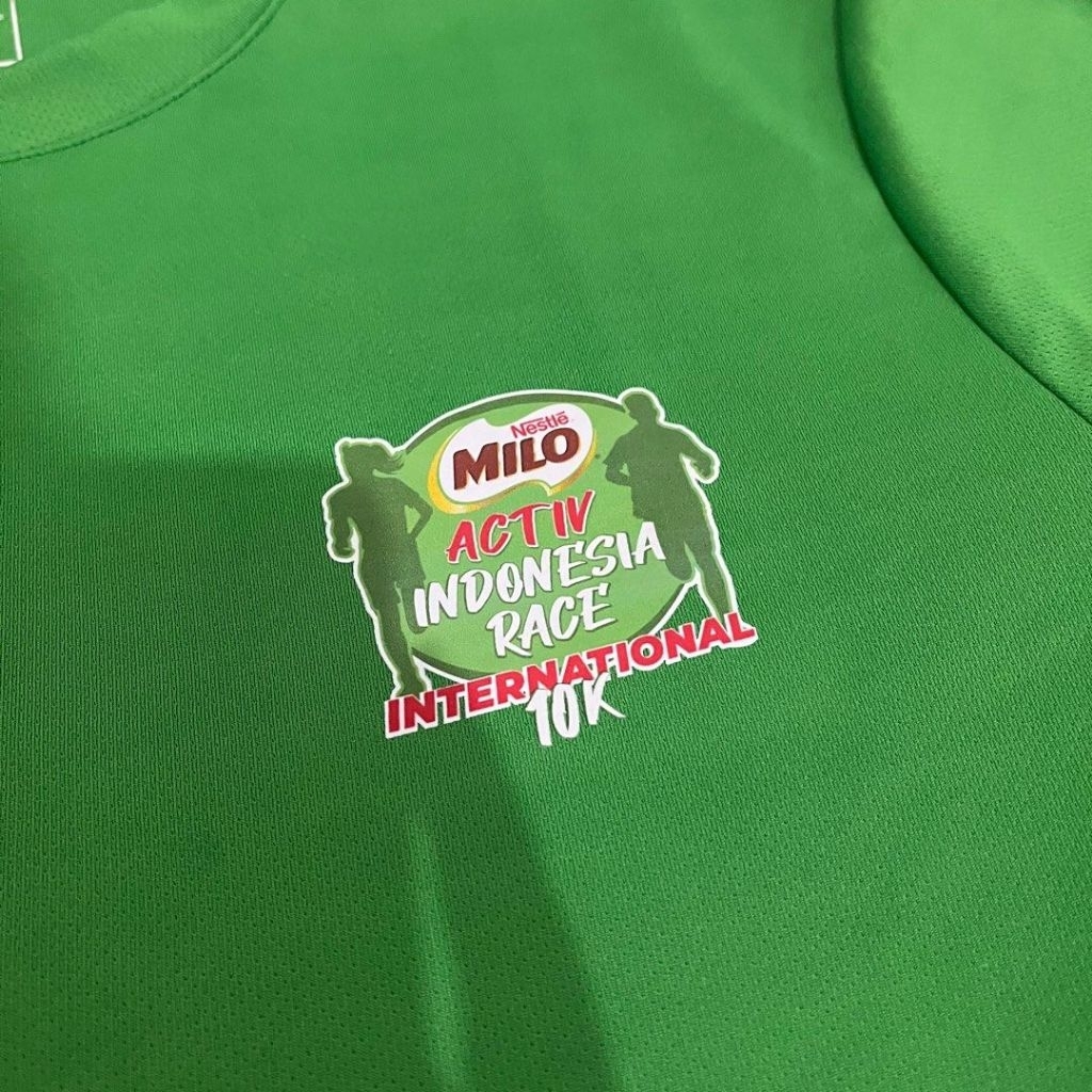 Jersey 2XL Running/Lari MILO special edition 50 tahun