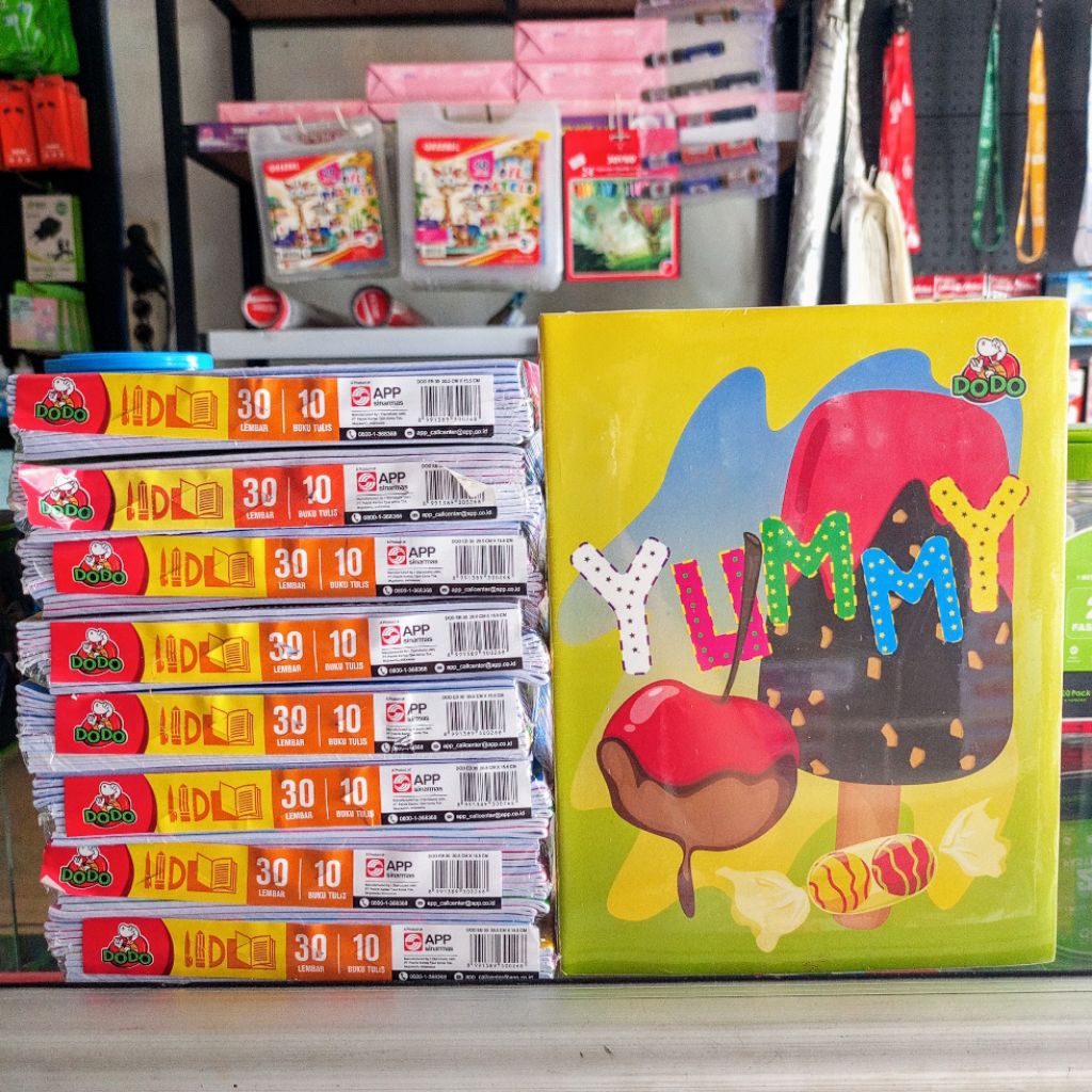 

BUKU TULIS MURAH DODO ISI 30 LEMBAR (1 PACK ISI 10 BUKU)