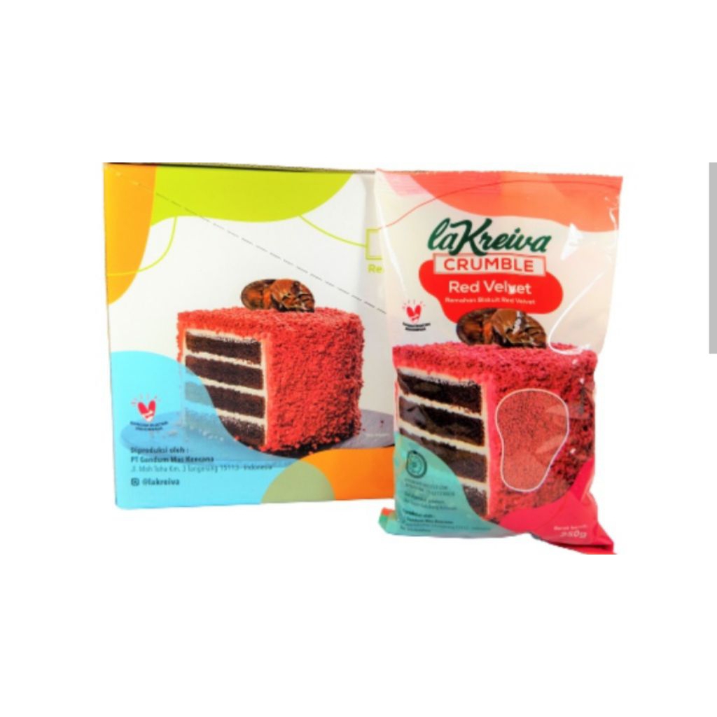 

LAKREIVA CRUMBLE RED VELVET 250GR