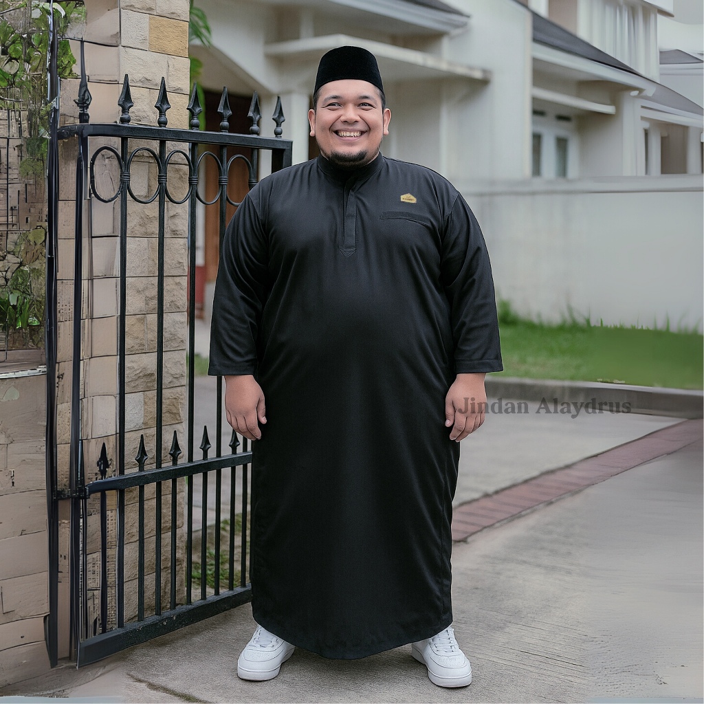 Jubah Jumbo Dewasa Gamis Jubah Pria Jumbo Lengan Panjang Jubah Jumbo Premium Jubah 4XL-6XL Gamis Pri