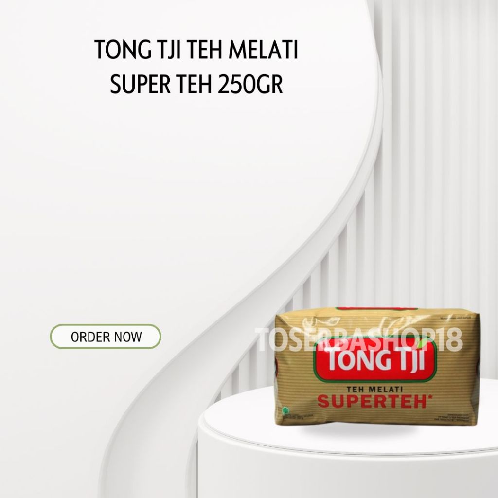 

Tong Tji Super 250gram Jasmine Tea / Teh Tubruk Teh Seduh