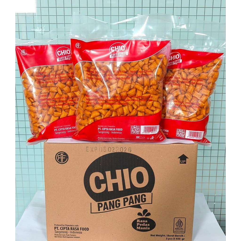 

1dus snack pangpang pedas manis