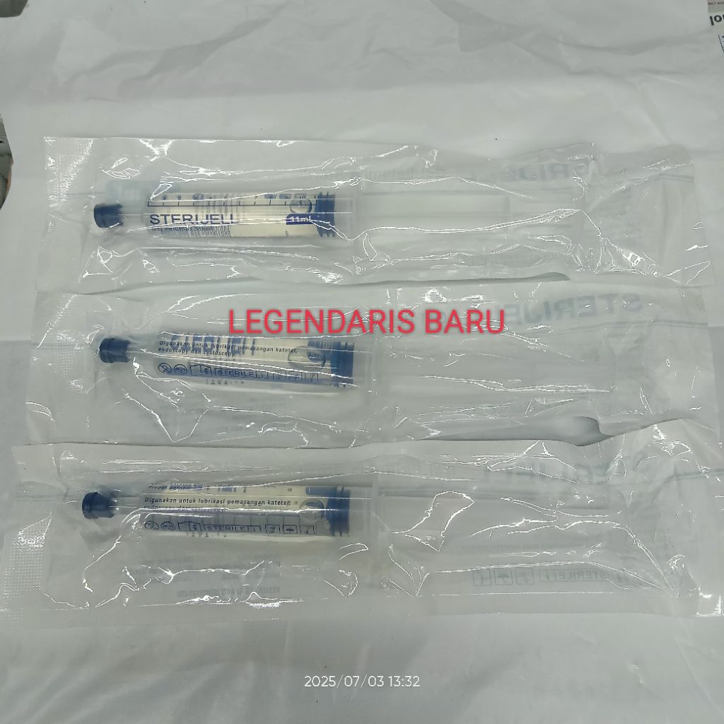 Sterijell 11 ml gel pelumas steril/ibmed gel /pd gel