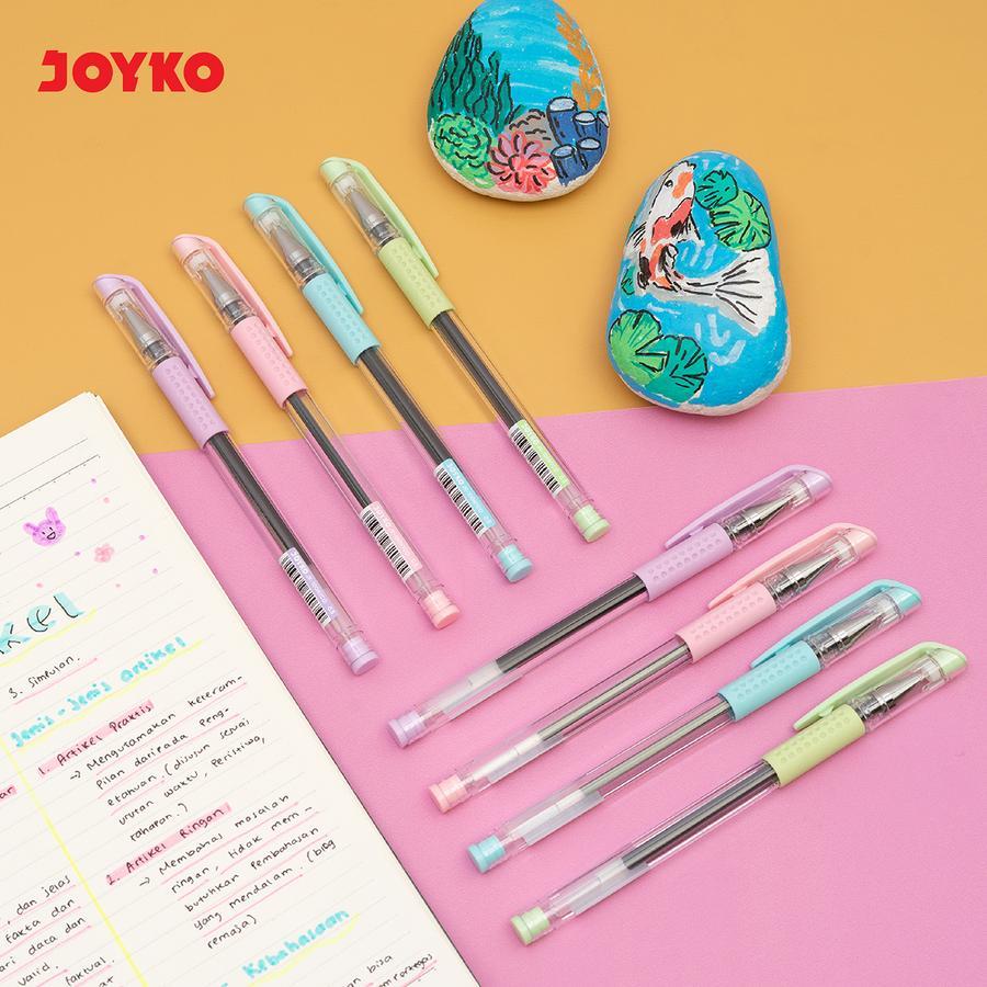 

Gel Pen Pulpen Pena Jel Joyko JK-100NTCO 0.5 mm - Pulpen Gel Joyko JK-100NTCO Satuan