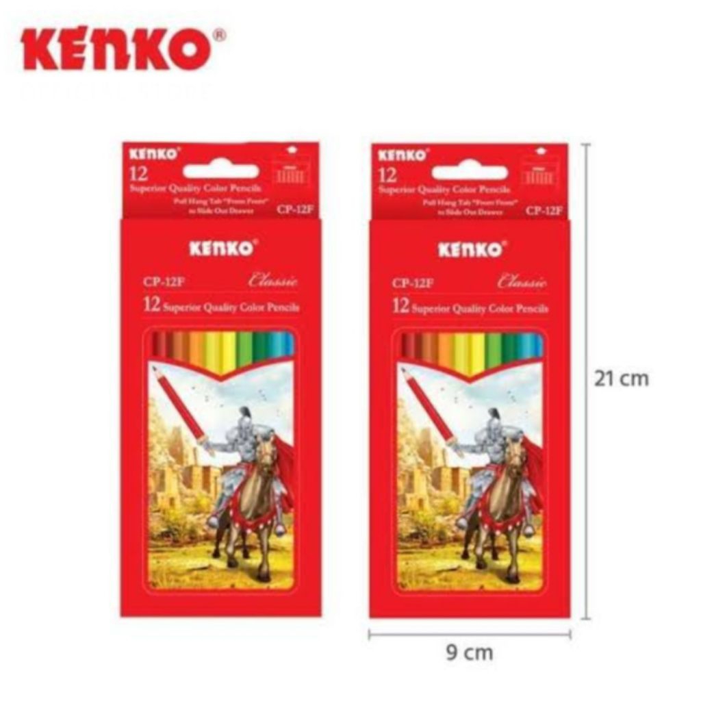 

Pensil Warna Kenko Isi 12 Pcs / Pensil Warna Panjang 12 Pcs Warna Merk Kenko Original
