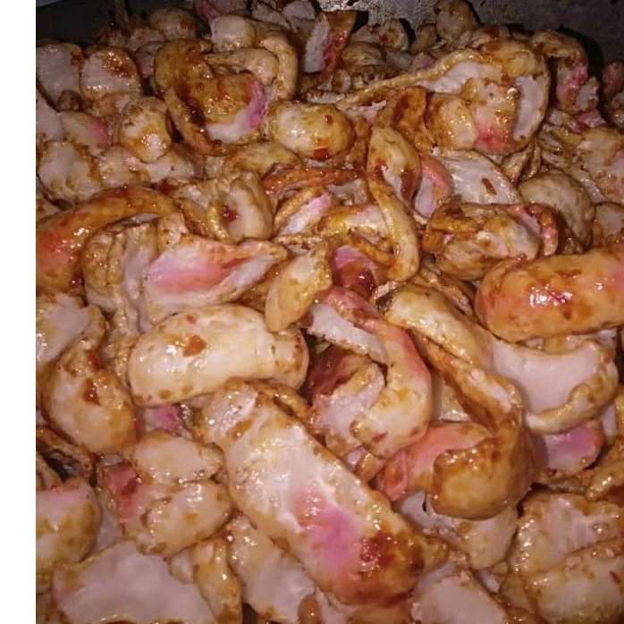 

kerupuk usek goreng pasir