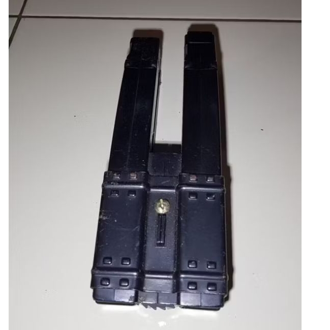 DOUBLE Dual Clamp High-Cap Magazines for MP5 AEG 500rds