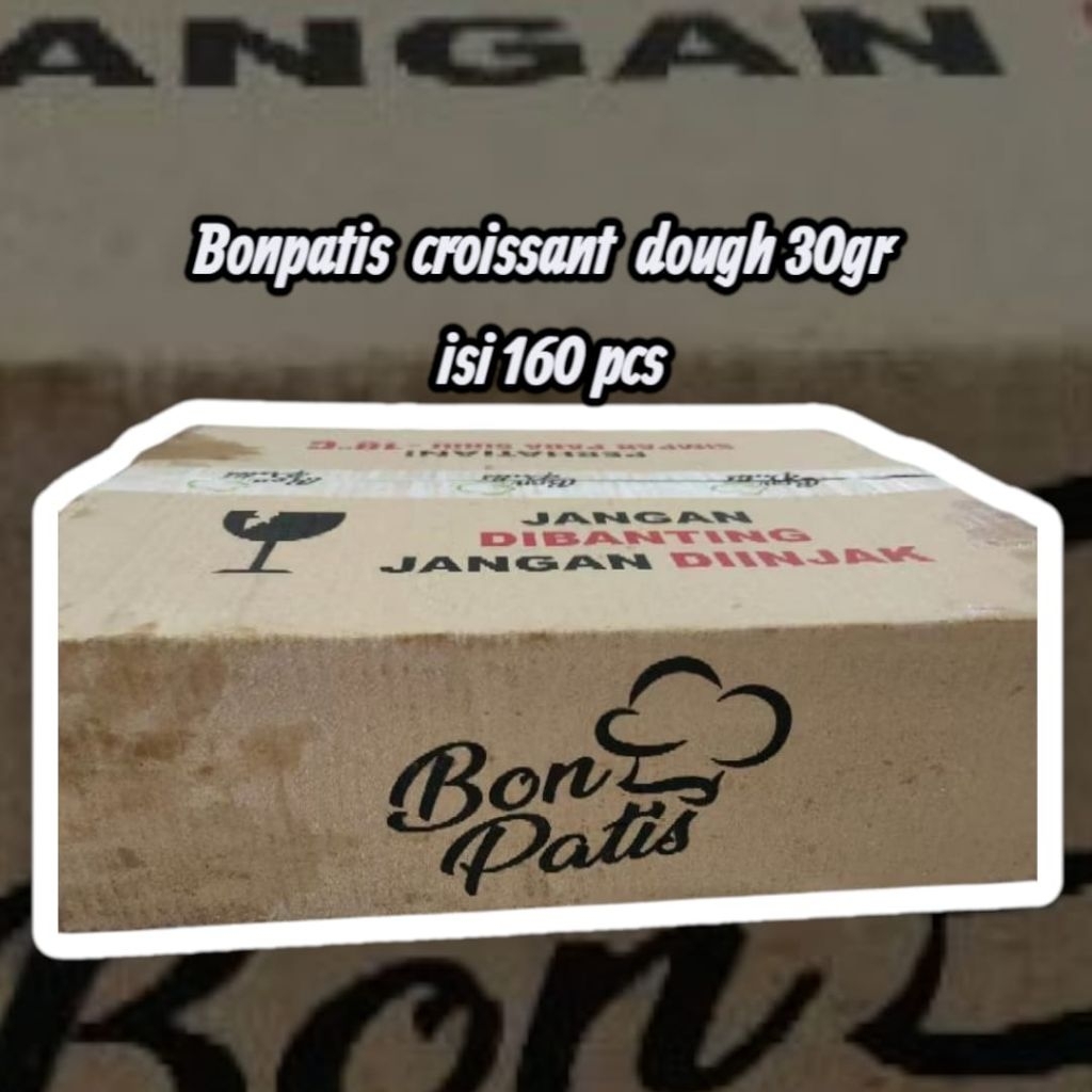 

Bonpatis Croissant 30gr 160pcs dus garansi Exp Terbaru