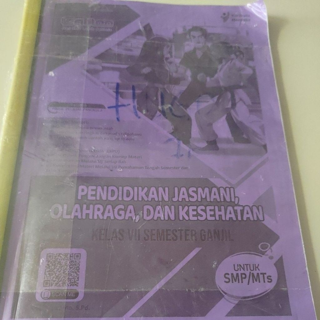 LKS PJOK SMP kelas 1 kelas 7 penerbit Galileo kurikulum merdeka