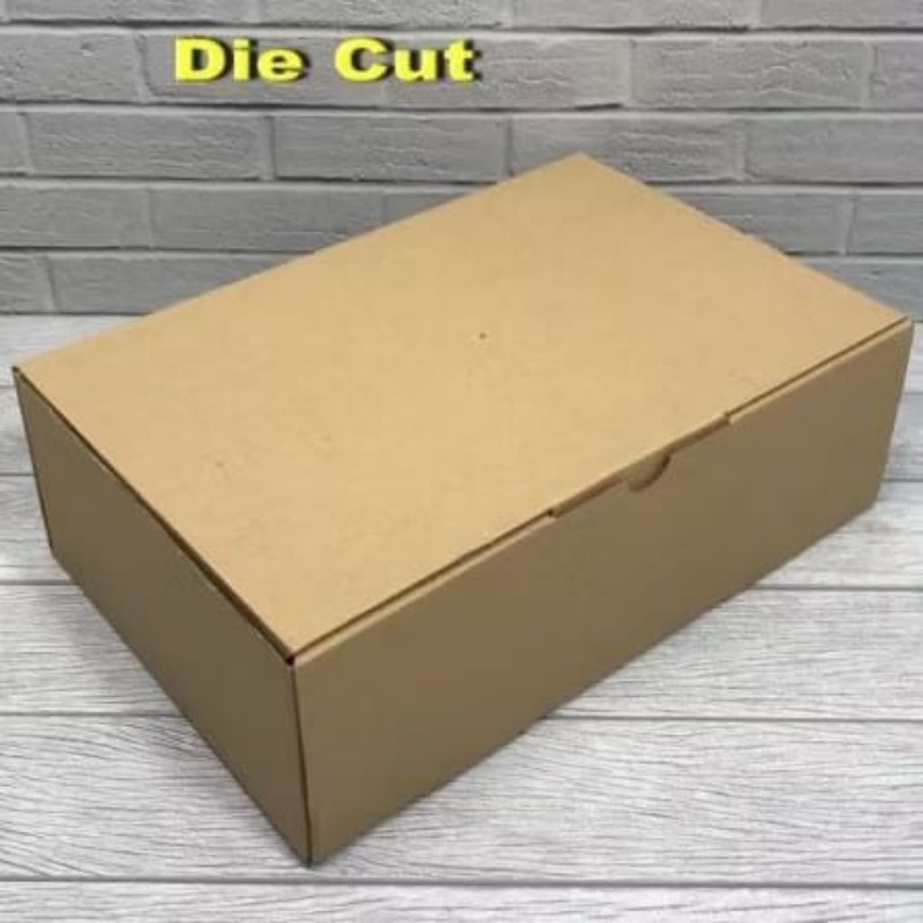 

Kardus DieCut 35x25x10CM Karton Die Cut Corrugated Box Gift Box Kotak Hampers Box Hampers
