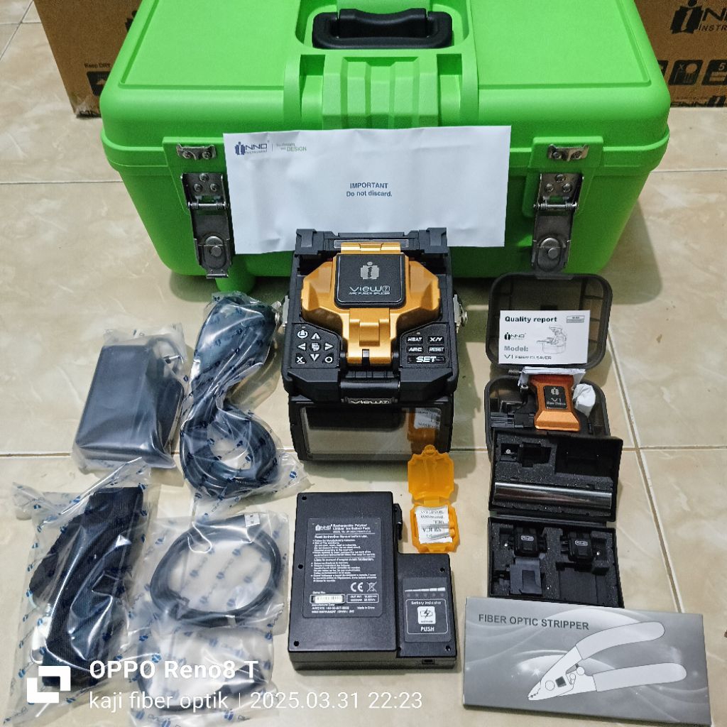 fusion splicer inno view7 / SPLICER INNO VIEW 7 / inno view 7 baru