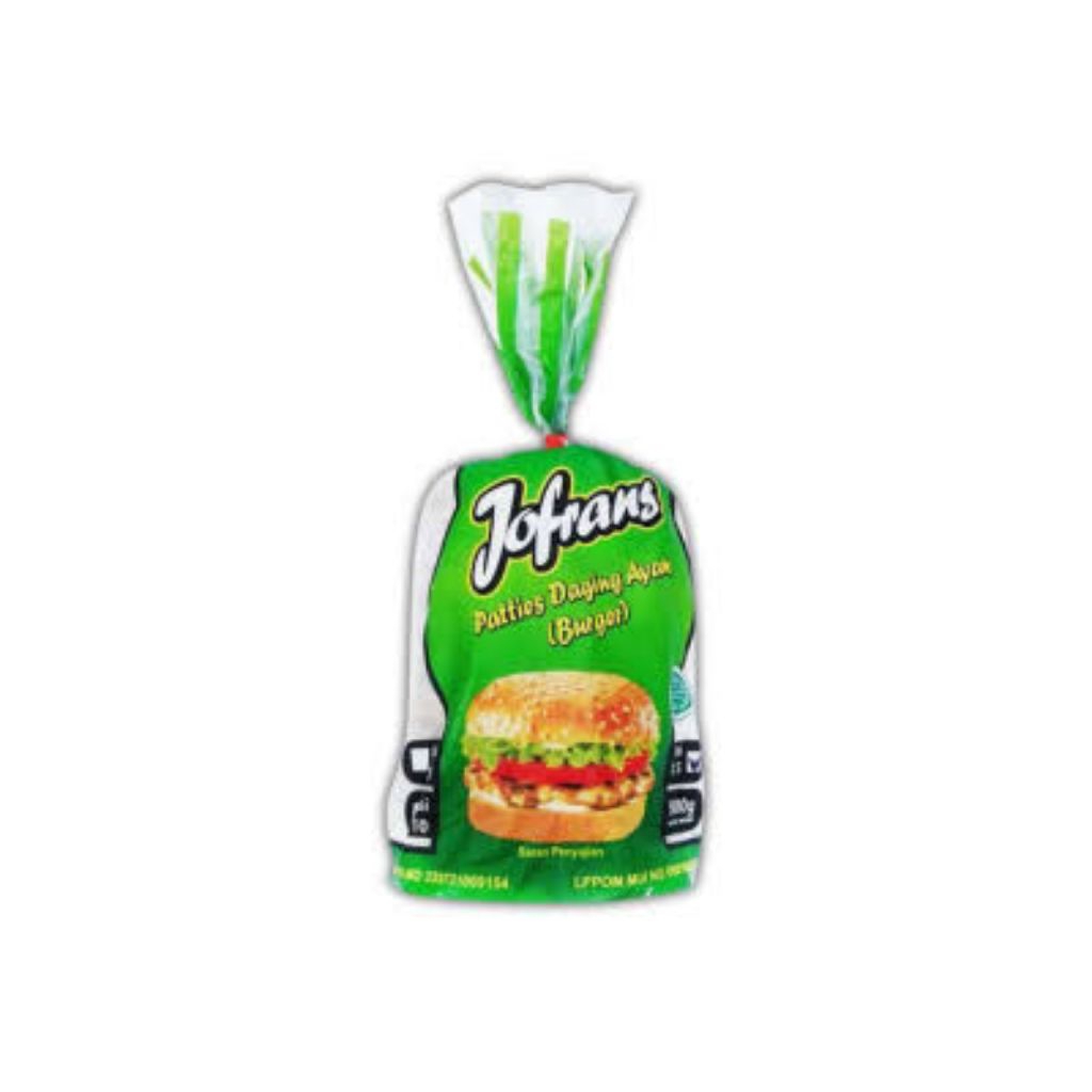 

Jofrans patties ayam 900gr isi 15pcs
