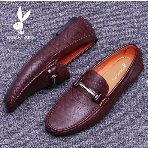 JH1909  Sepatu Pria Sepatu Loafers Kuliah Impor Sepatu Cowok Formal Kerja Gaya Classic Formal