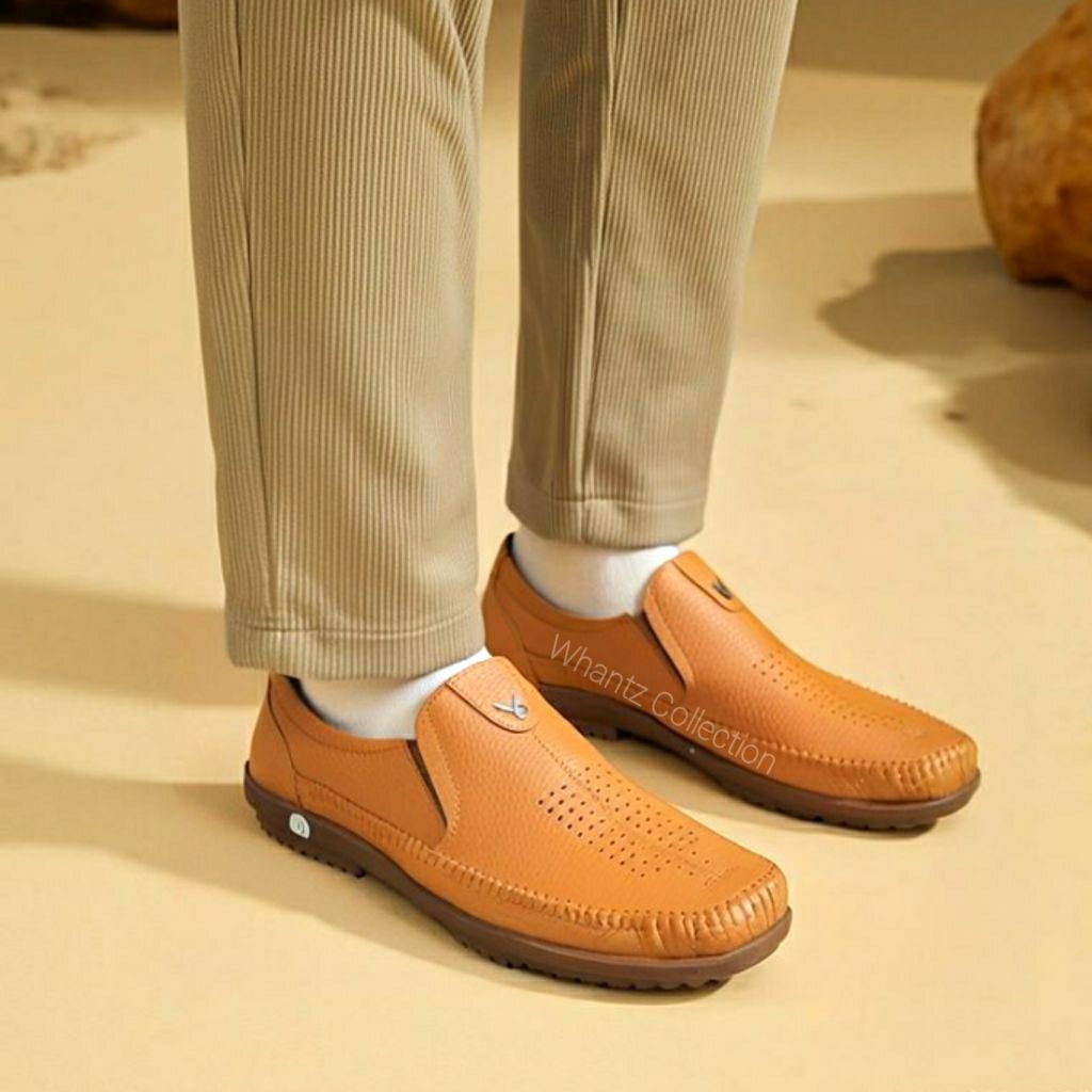 sepatu casual pria kulit asli | sepatu kulit pria original | sepatu casual kulit terbaru