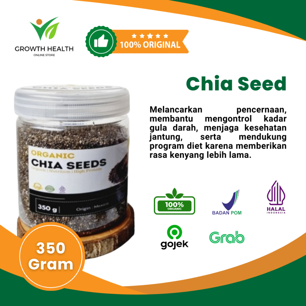 

Chia Seed 350 g Superfood