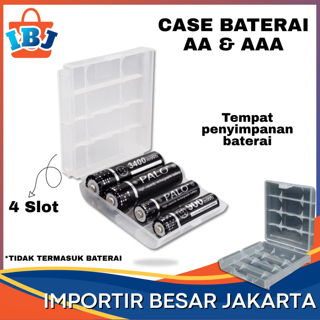 Casing Baterai Case Kotak Wadah Tempat Batre AA AAA Sony Baterai Case Kotak Wadah Tempat Batre AA AA
