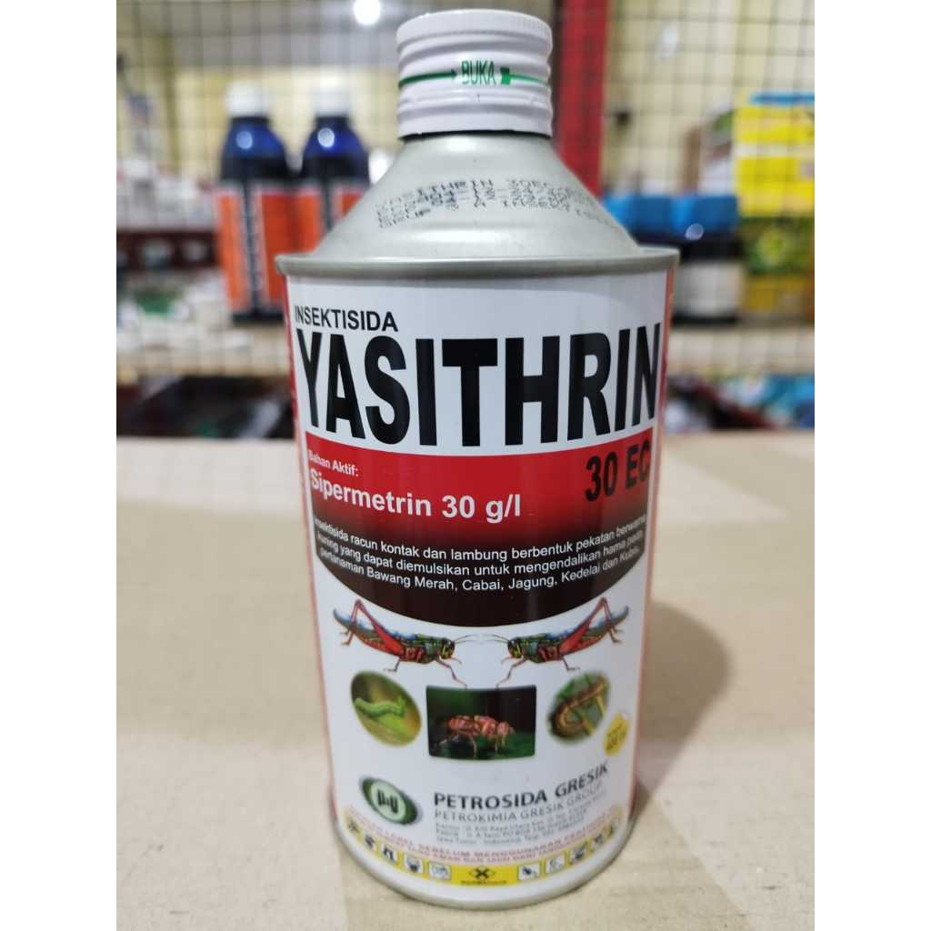 

INSEKTISIDA YASITHRIN 30 EC 400 ML PENGENDALI BELALANG