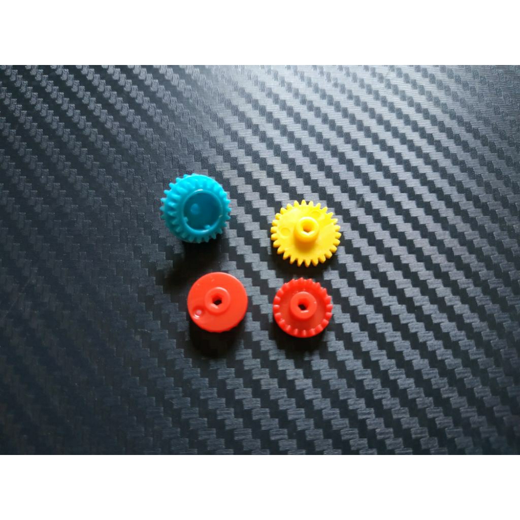 Rep Tamiya Gearset Biru Kuning for Chassis AR / Super 2 / VZ / VS / FMA / SFM / Sasis Super 1 / Zero