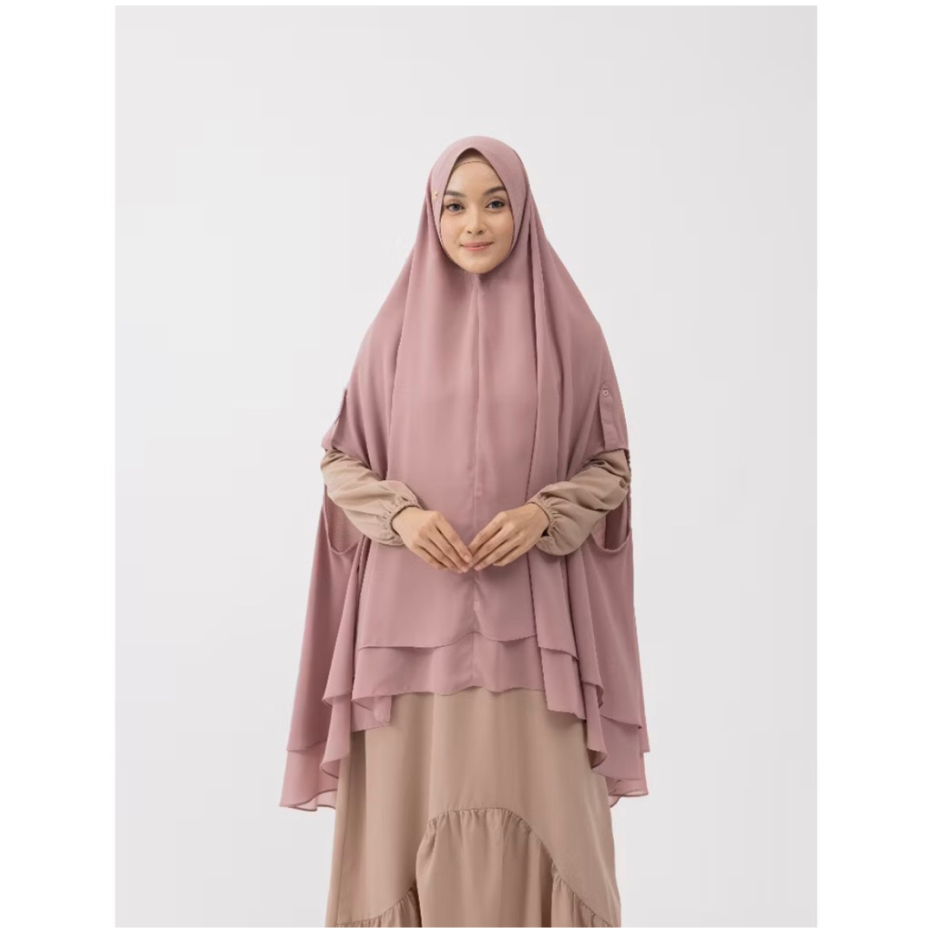 PRELOVED KHIMAR RUQAYAH DOVE GERAI HAWA
