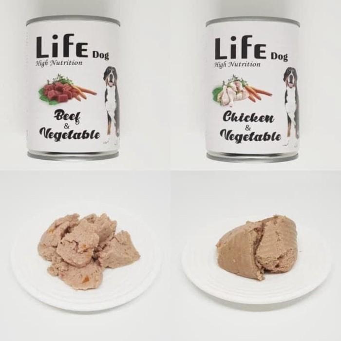Life dog food can / kaleng