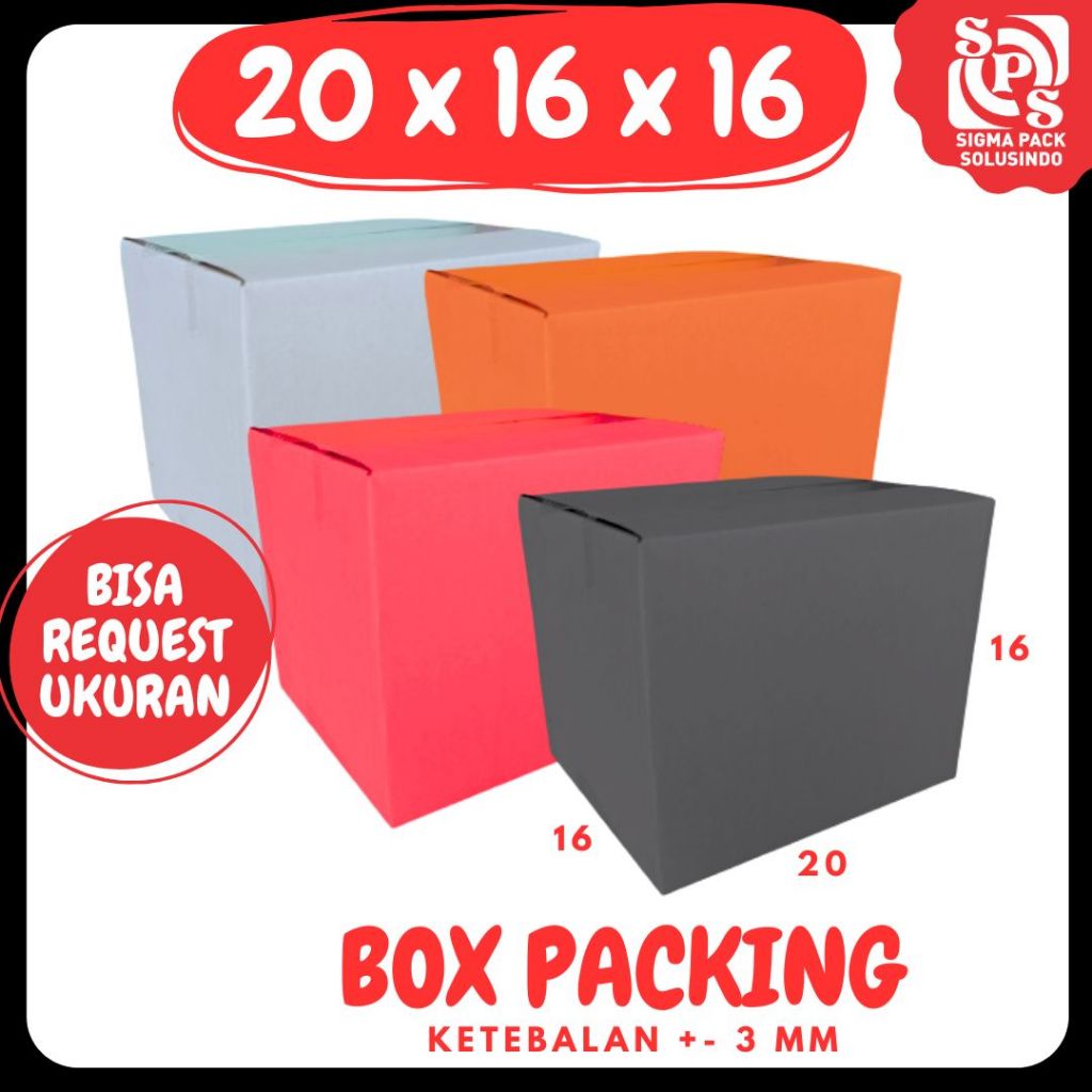 

Karton 20x16x16 Kardus A1 Packing Dus Kotak Kemasan Box Souvenir Botol Obat Madu Zigma Pack