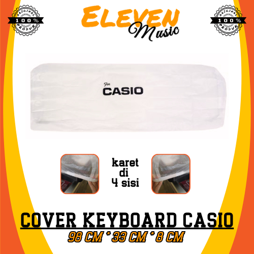 Cover Keyboard Casio Transparant Penutup Debu Keyboard Casio