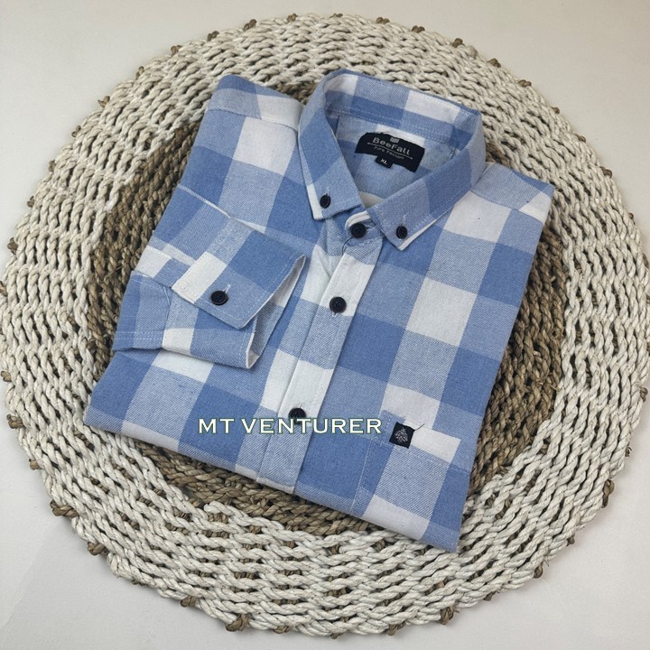 Kemeja Flanel Pria Dewasa Lengan Panjang Korean Style Terbaru