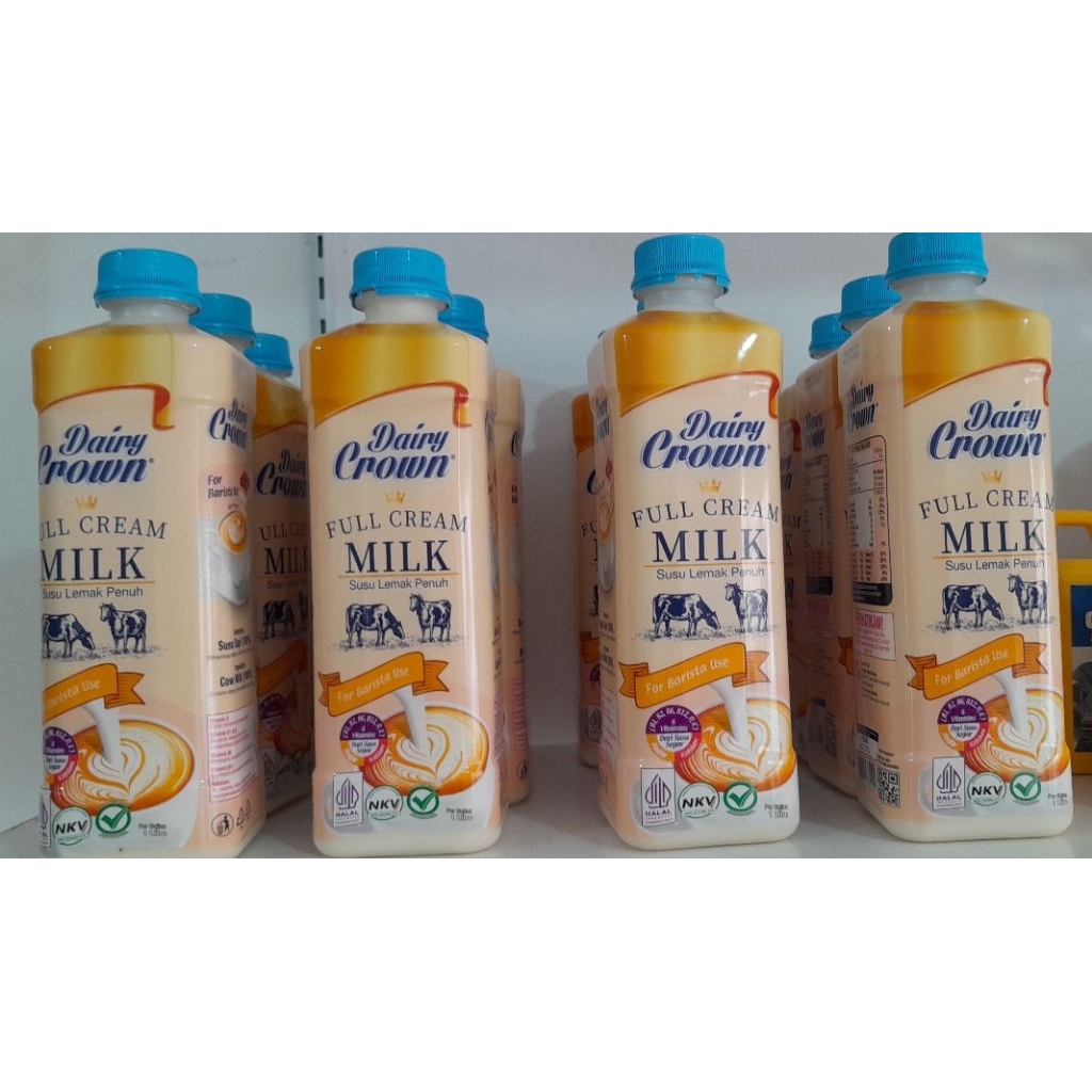 

susu UHT dairy crown