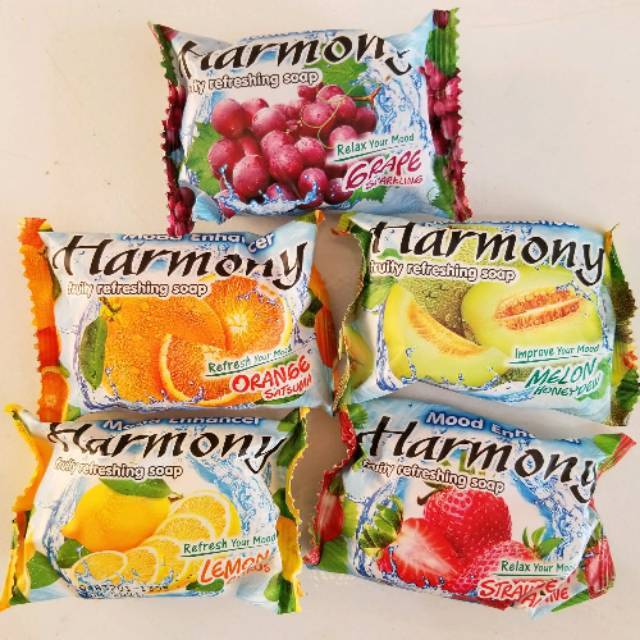 HARMONY Sabun Mandi Batangan Bar Soap 70gram / Sabun Harmony/ Sabun Mandi/ Sabun Batang Harmony