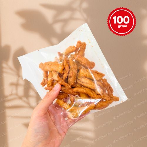 

MAKARONI SOS - KACANG SEMBUNYI UMPET 100 GR | CAMILAN RENYAH VIRAL MURAH KEKINIAN