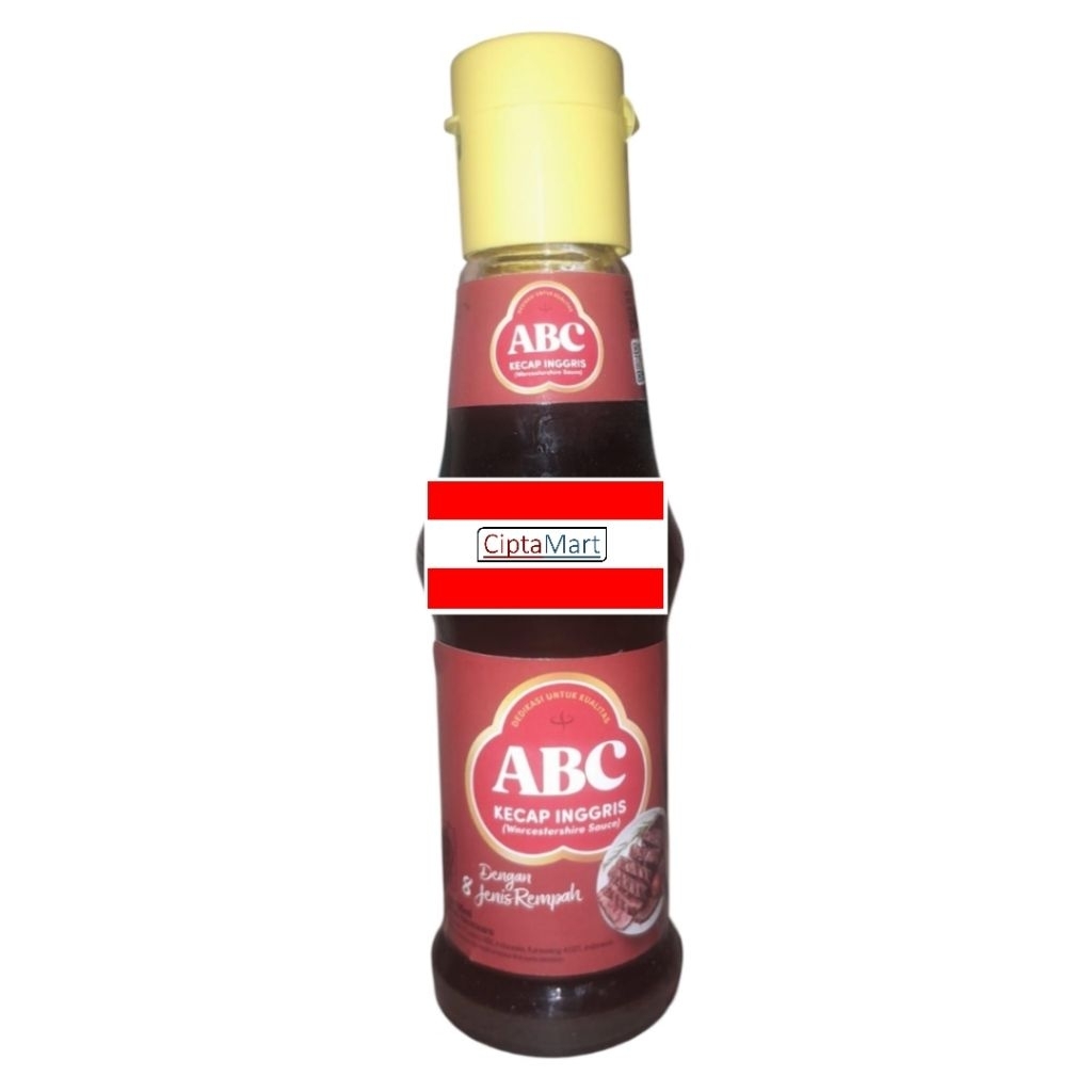 

Kecap Inggris ABC Worcestershire sauce 195ml