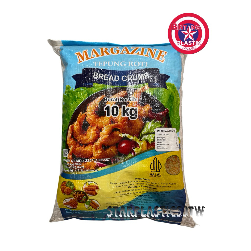 

TOP BRAND! TEPUNG roti HALAL MARGAZINE panir 10kg Freshpack BREAD CRUMB MURAH BERKUALITAS