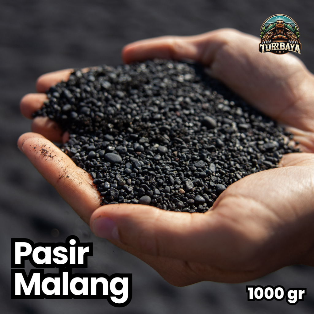 Pasir Malang Hitam Kasar karungan