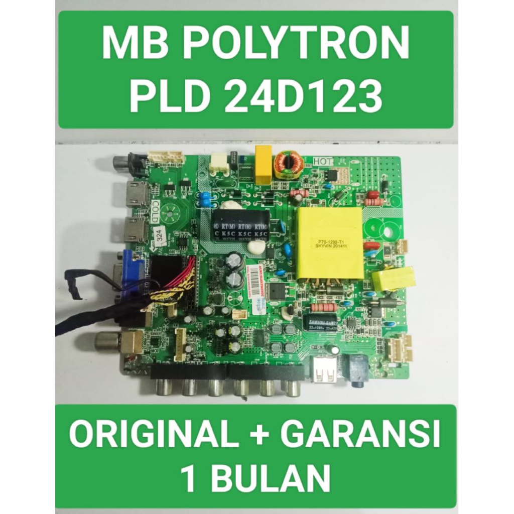 Mb Polytron PLD24D123  Mainboard Polytron PLD24D123 Mesin Polytron PLD24D123 Module Polytron PLD24D1