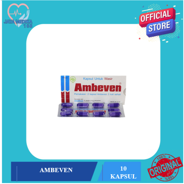 Ambeven 10 Kapsul - Obat Wasir