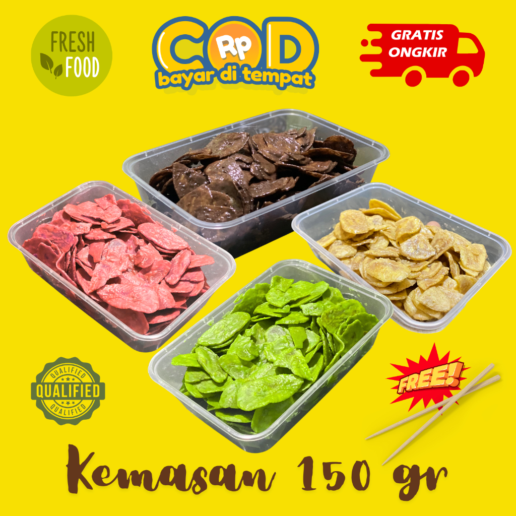 

KERIPIK PISANG LUMER | Kemasan box 150gr | Pisang coklat | coklat premium | Camilan coklat