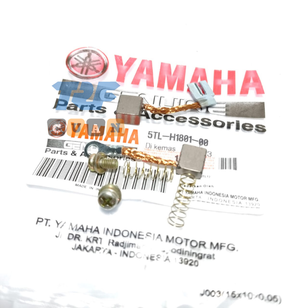 Arang Areng Cool Stater Starter Mio Sporty Soul Mio Smile Fino Karbu Nouvo 5TL Yamaha Dinamo Brush