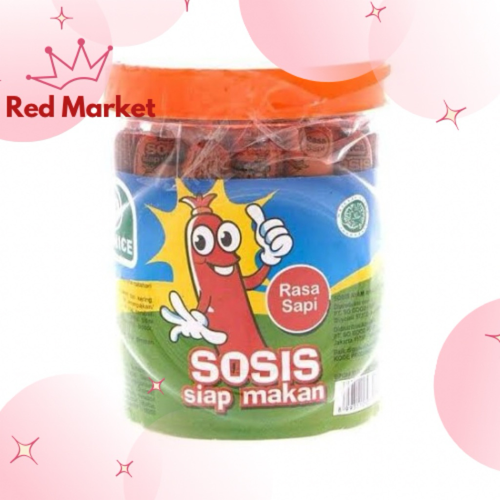 

-TOKO RED MARKET- SOSIS SONICE SO NICE SOSIS SAPI KALENG TOPLES SOSIS