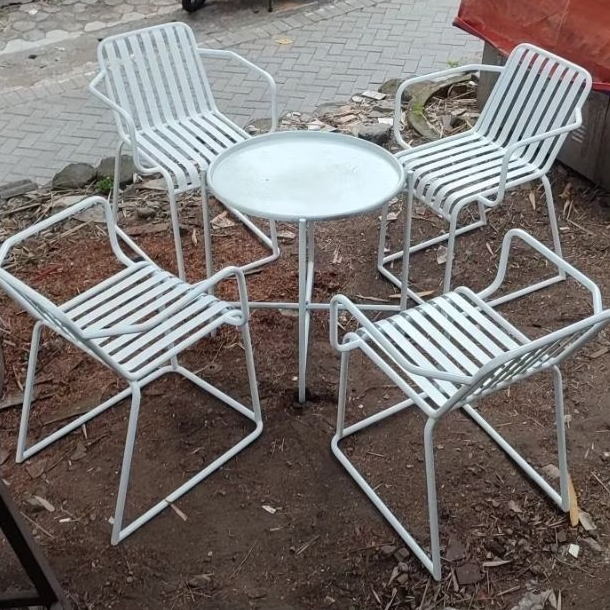 Full Set Kursi Cafe Outdoor Minimalis