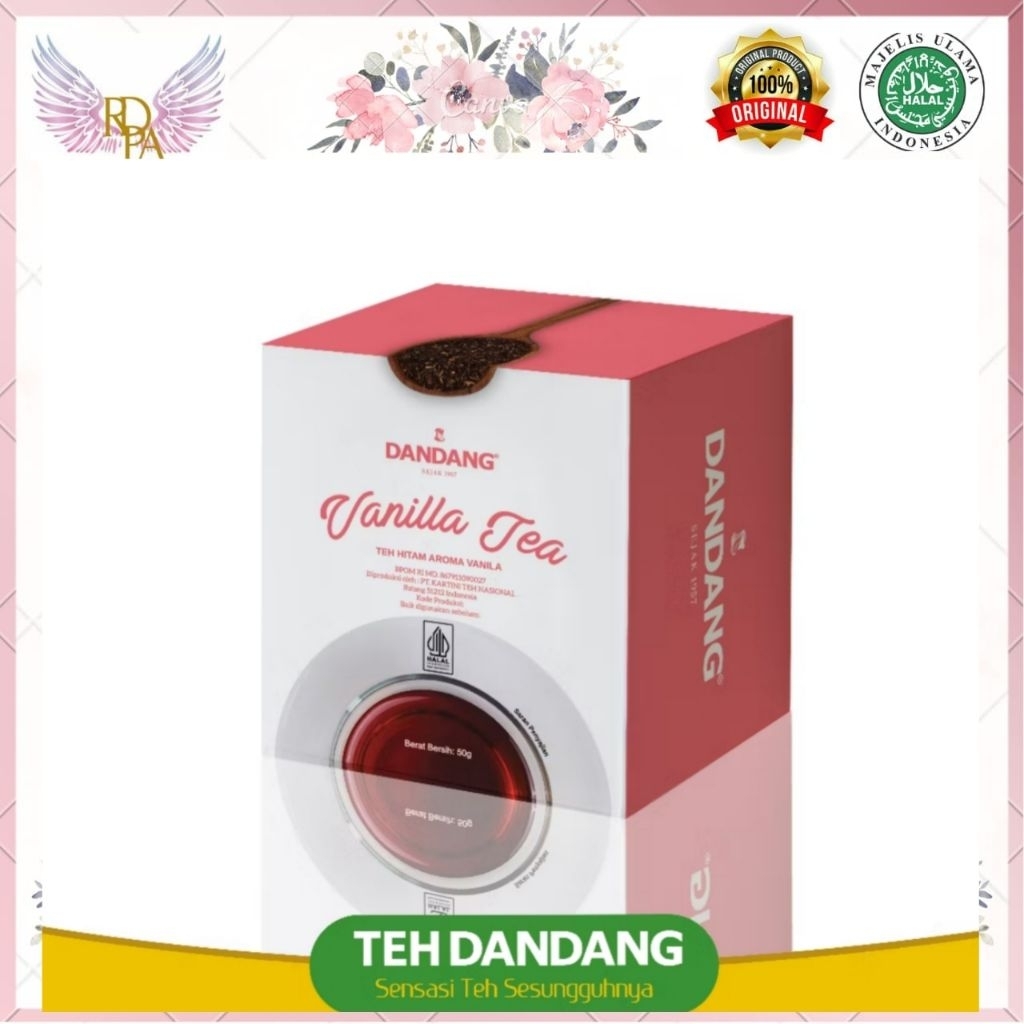 

Teh Dandang Blacktea Vanila Tubruk 50 Gram. Teh Dandang Vanila Seduh. Teh Tubruk