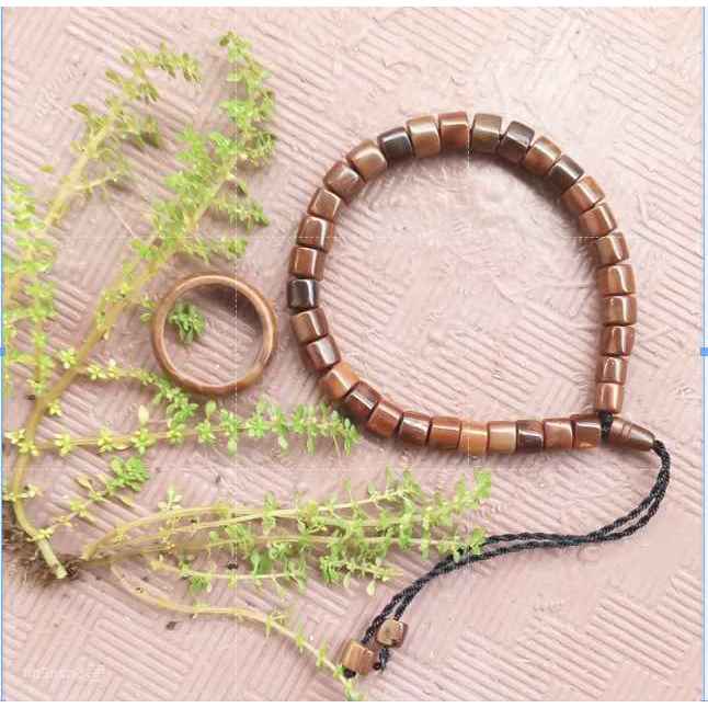 Gelang kayu Kokka Merica dan marjan free cincin kokka