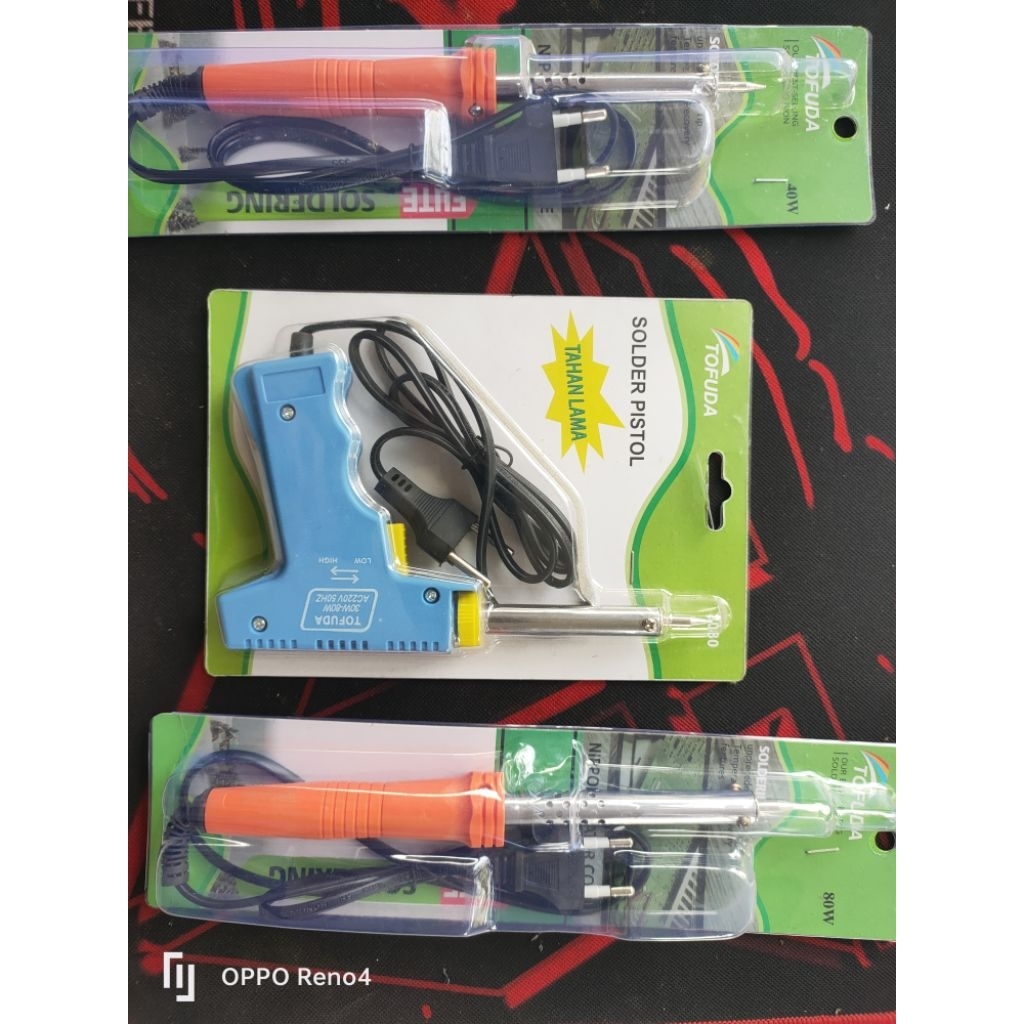 Solder Listrik Plastik  40w / 80w & Solder tembak