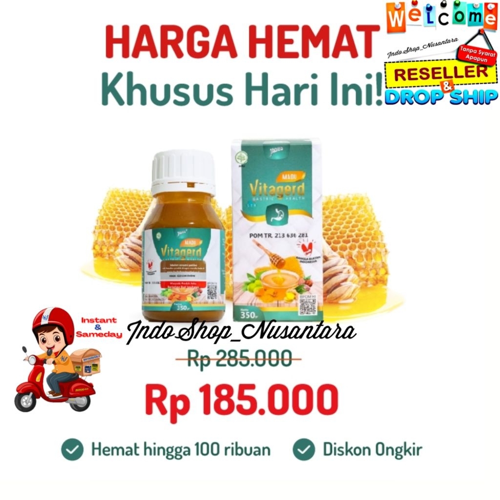 

Vitagerd Madu Maag | Madu Vitagerd 100% Ori
