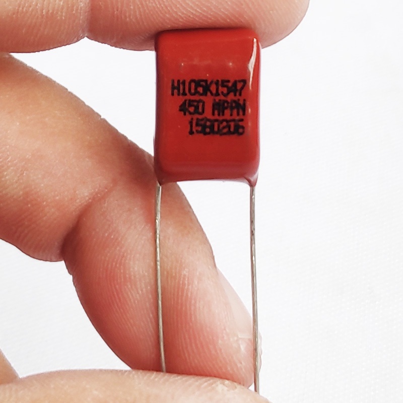 KAPASITOR 105K 450V MPPN KAPASITOR MILAR 105K450V METALIZED POLYPROPYLENE FILM CAPACITOR