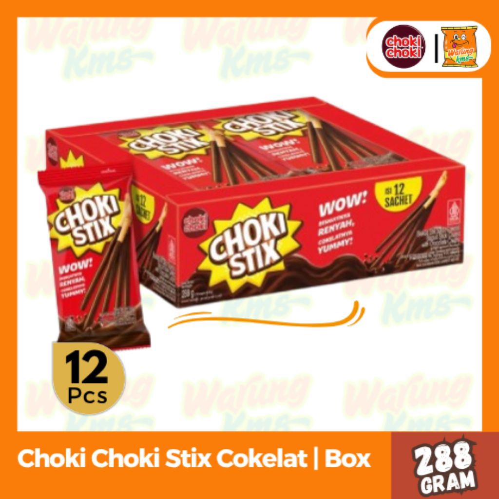 

Choki Choki Stix Cokelat Box isi 12pcs @24g